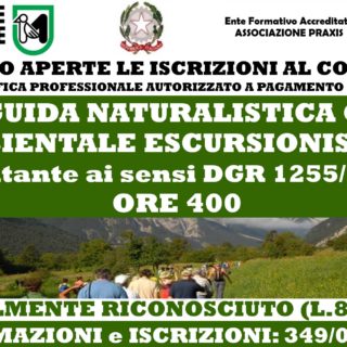 CORSI GUIDA NATURALISTICA AMBIENTALE ESCURSIONISTICA (LEGALMENTE RICONOSCIUTO DI QUALIFICA PROFESSIONALE )
