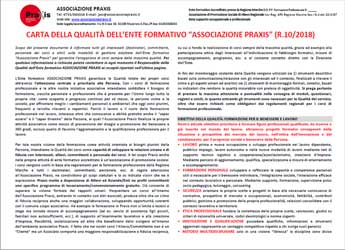 Praxis Associazione e Ente formativo | Presentazione