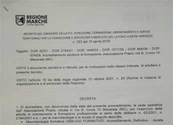 Praxis Associazione e Ente formativo | Presentazione