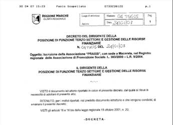 Praxis Associazione e Ente formativo | Presentazione