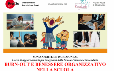 CORSO BURN-OUT E BENESSERE ORGANIZZATIVO NELLA SCUOLA