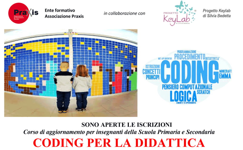 CORSO INSEGNANTI CODING PER LA DIDATTICA