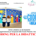 CORSO INSEGNANTI CODING PER LA DIDATTICA