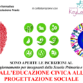 CORSO INSEGNANTI DALL EDUCAZIONE-CIVICA ALLA PROGETTAZIONE SOCIALE