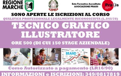 CORSI PER TECNICO GRAFICO ILLUSTRATORE (LEGALMENTE RICONOSCIUTO SPECIALIZZAZIONE PROFESSIONALE )